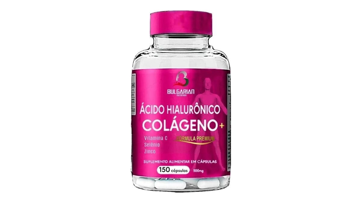 Suplementos para pele: colágeno, vitamina C, zinco e ômega-3 3 Ácido Hialurônico e Colágeno Bulgarian 150 Cápsulas: Suplemento para Hidratação da Pele e Saúde Articular | Skincare Dicas