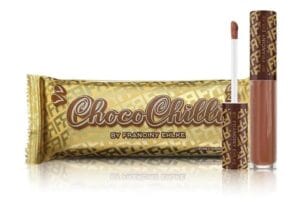 Gloss labial Chocochilli Fran By Franciny Ehlke com efeito bocão e cor chocolate brilhante - Skincare Dicas