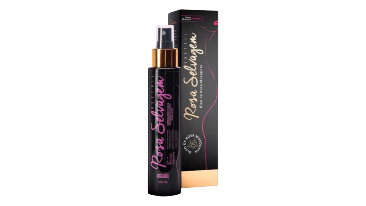 Óleo de Rosa Mosqueta Rosa Selvagem 100ml: Clareamento de Manchas de Melasma e Estrias | Skincare Dicas