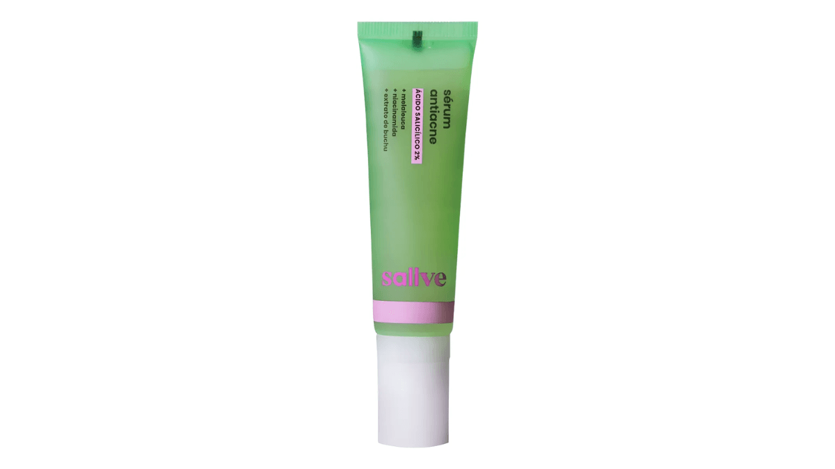 O Guia Definitivo do Sérum Facial: A Ciência da Transformação na Palma da sua Mão 4 Sérum Antiacne Sallve com 2% de ácido salicílico e melaleuca para tratamento de espinhas e poros - Skincare Dicas