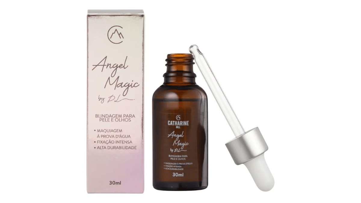 O Guia Definitivo do Sérum Facial: A Ciência da Transformação na Palma da sua Mão 5 Blindagem Angel Magic Catharine Hill by Pri Lessa 30ml fixador e diluidor de maquiagem à prova d'água - Skincare Dicas