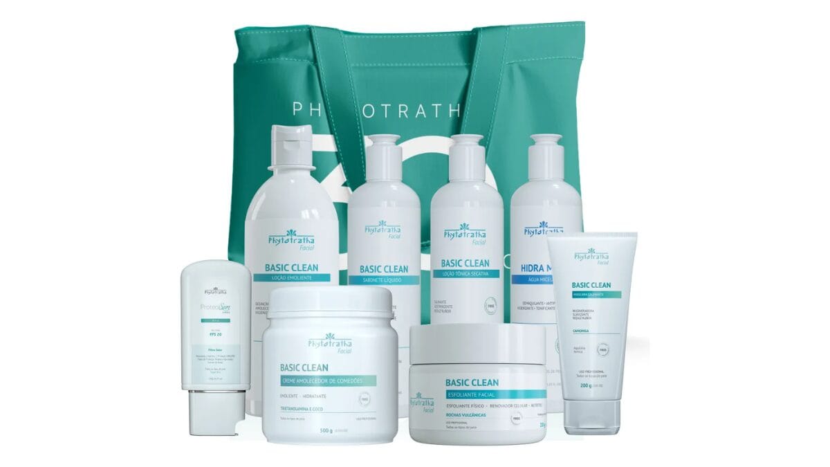 Rotina de skincare: como montar a sua do zero, passo a passo 8 Limpeza De Pele Profunda Kit - 8 Itens + Bolsa