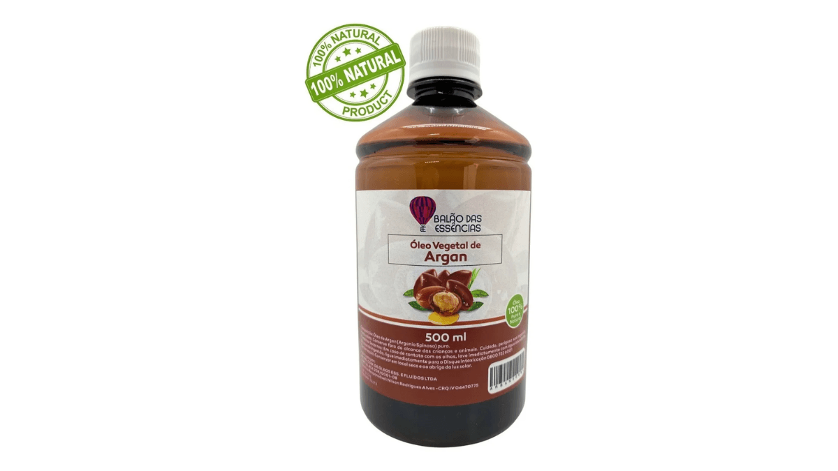 Máscara de hidratação caseira para cabelo ressecado 4 oleo de argan