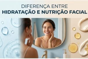 hidratação facial e nutrição