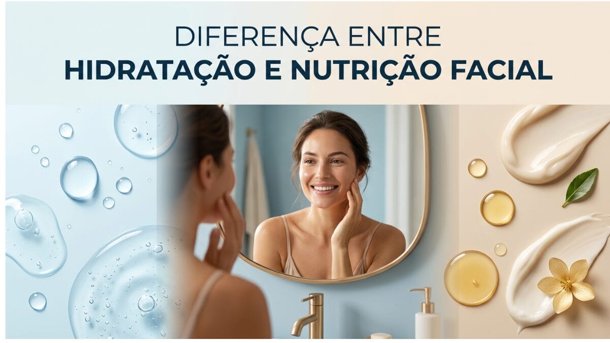 hidratação facial e nutrição