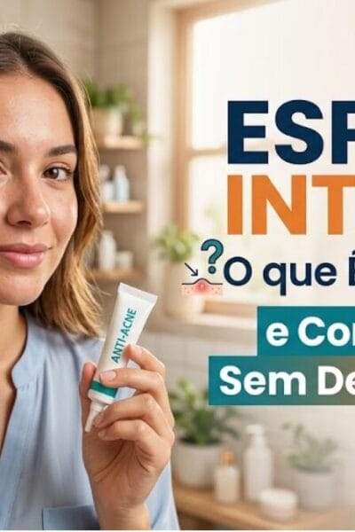espinha interna como tratar sem deixar cicatriz